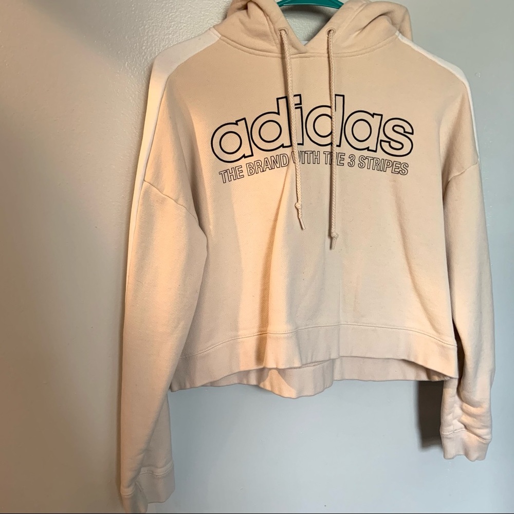 ADIDAS CROP HOODIE